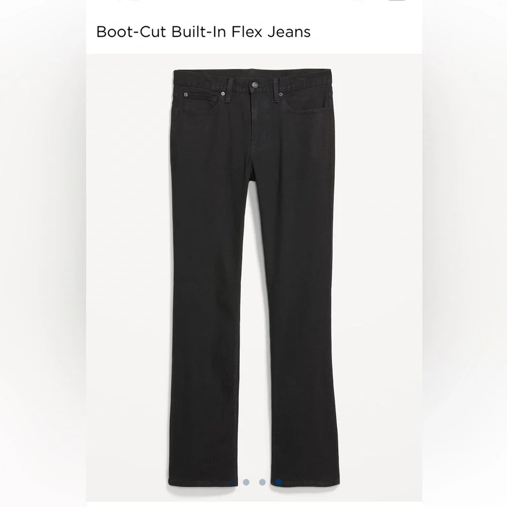 Men's Black Jeans - Picture 4 of 8